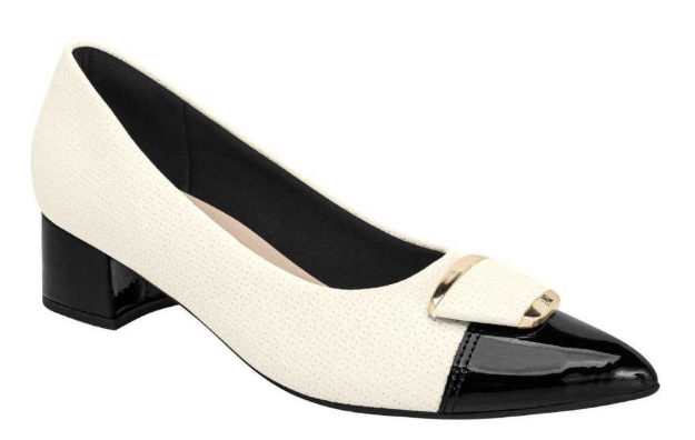 Obrázok z Piccadilly 739032-1 Dámske lodičky čierno / biele