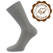 Obrázok z LONKA Zebran ponožky svetlo šedé 3 páry