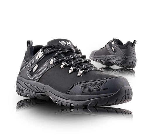 Obrázok z VM Footwear Lima 4115-O2 Outdoorové poltopánky čierne