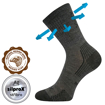 Obrázok z VOXX ponožky Optimalik tmavo šedé 3 páry