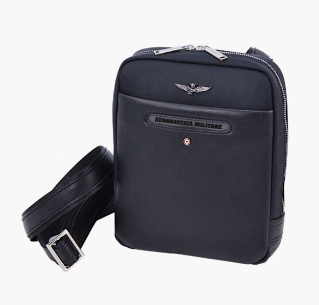 Obrázok z Taška cross Aeronautica Militare SKY L AM-451-01 black 2 L