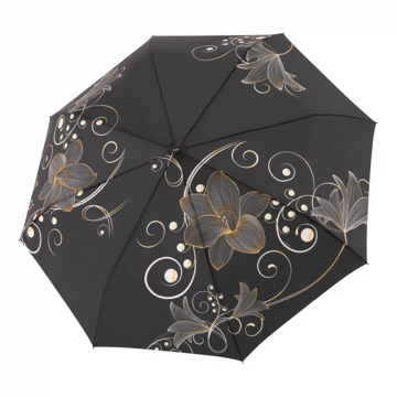 Obrázok z Doppler Magic Fiber Golden Flower Dámsky plne automatický dáždnik