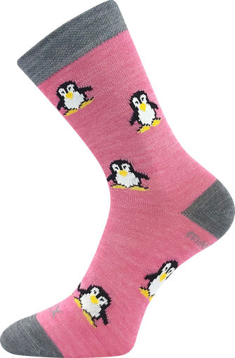 Obrázok z VOXX ponožky Penguinik pink 1 pár