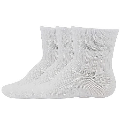 VOXX ponožky Bamboo white 3 páry 000004198700101914