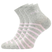 Obrázok z VOXX Boxana ponožky svetlo šedé melé 3 páry