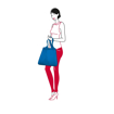 Obrázok z Reisenthel Mini Maxi Shopper French Blue 15 L