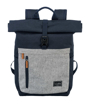 Obrázok z Batoh Travelite Basics Roll-up Navy/Grey 35 L