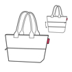 Obrázok z Reisenthel Shopper e1 Twist Silver 16 l