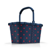 Obrázok z Taška Reisenthel Carrybag Frame Mixed Dots Red 22 l