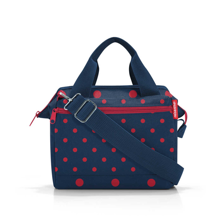 Obrázok z Reisenthel Allrounder Cross Mixed Dots Red 4 l