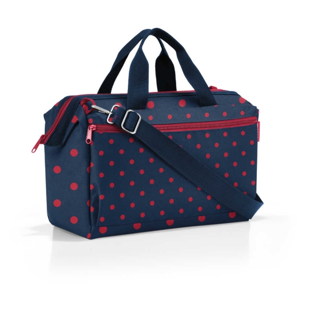 Obrázok z Reisenthel Allrounder S Pocket Mixed Dots Red 11 L