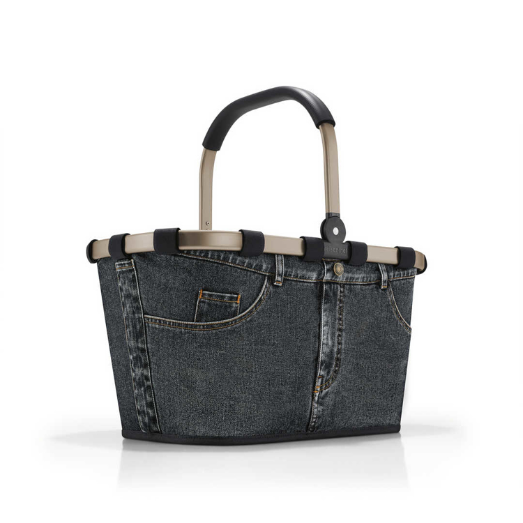 Obrázok z Taška Reisenthel Carrybag Frame Jeans Dark Grey 22 l