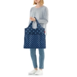 Obrázok z Reisenthel Mini Maxi Shopper Plus Mixed Dots Blue 20 l