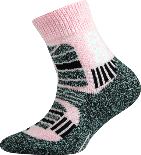Obrázok z VOXX® Trakčné ponožky pre deti ružové 1 pár