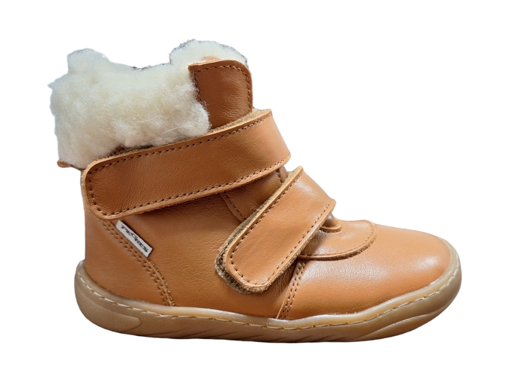 Obrázok z Pegres Barefoot SBF42 Detské zimné topánky hnedé