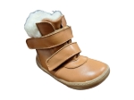Obrázok z Pegres Barefoot SBF42 Detské zimné topánky hnedé