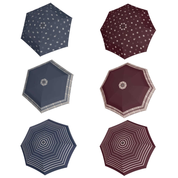 Obrázok z Doppler Magic Fiber TIMELESS Dámsky skladací plne automatický dáždnik