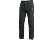 Obrázok z CXS AKRON Pánske softshellové nohavice čierno / žlté