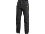 Obrázok z CXS AKRON Pánske softshellové nohavice čierno / žlté