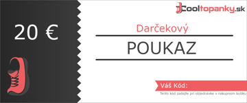 Obrázok z Darčekový poukaz v hodnote 20 €