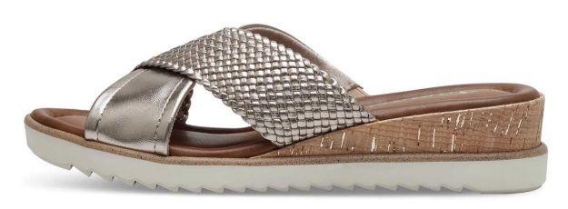 Obrázok z Tamaris 1-27101-42-933 Dámske šľapky zlaté