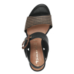 Obrázok z Tamaris 1-28015-42-098 Dámske sandále na podpätku čierne