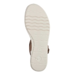 Obrázok z Tamaris 1-28215-42-440 Dámske sandále na kline hnedé