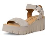 Obrázok z Tamaris 1-28712-42-378 Dámske sandále na kline béžové