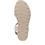 Obrázok z Tamaris 1-28712-42-378 Dámske sandále na kline béžové