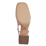 Obrázok z Tamaris 1-29621-42-508 Dámske sandále na podpätku béžové