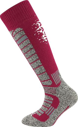 Obrázok z VOXX® lyžiarske ponožky Carving detské blackberry 1 pár