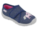 Obrázok z BEFADO 560X146 dievčenské papuče SZ jednorožec