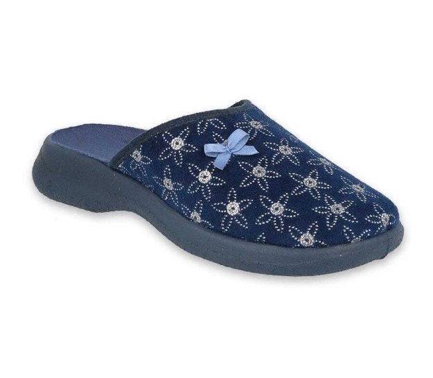 Obrázok z BEFADO 019D126 OLIVIA Základná škola modré kvety mašľa