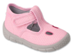 Obrázok z BEFADO 630P004 dievčenské papuče ružové bodky