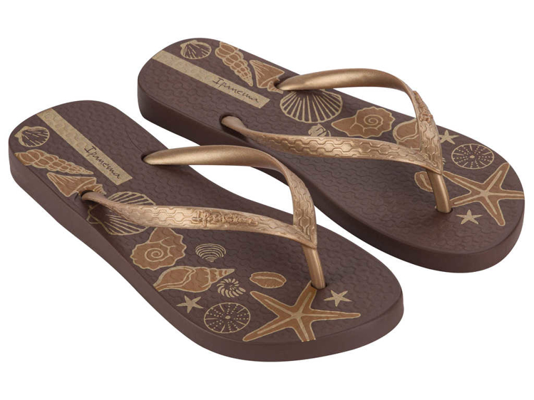 Obrázok z Ipanema Classica Happy XI 83539-AR968 Dámske žabky hnedé