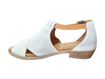 Obrázok z Wild 611125 White Dámske celokožené sandále