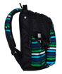 Obrázok z Bagmaster BAG 20 C Študentský batoh Blue / Green / Black / White 23 L