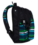 Obrázok z Bagmaster BAG 20 C Študentský batoh Blue / Green / Black / White 23 L