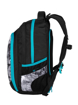 Obrázok z Bagmaster DIGITAL 20 B Študentský batoh Turquoise / Gray / Black 23 L