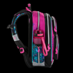 Obrázok z Bagmaster GEN 20 A Školský batoh Pink / Black / Violet / Blue 17 L