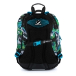 Obrázok z Bagmaster NINY 21 Veľká školská súprava pre prvákov - zelený robot 23 l