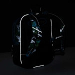 Obrázok z Bagmaster NINY 21 Veľká školská súprava pre prvákov - zelený robot 23 l