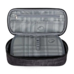 Obrázok z Bagmaster DIGITAL 20 E študentský penál - čierny sivý čierny