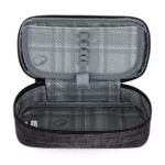 Obrázok z Bagmaster DIGITAL 20 E študentský penál - čierny sivý čierny