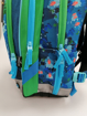 Obrázok z Bagmaster ALFA 21 B školský batoh - kocky modrý 23 l