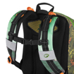 Obrázok z Školský batoh Bagmaster ALFA 21 C - dinosaur green 23 l