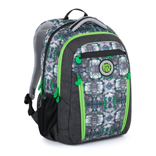 Obrázok z Bagmaster BOSTON 21 B školský batoh - zelený zelený 29 l