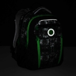 Obrázok z Bagmaster BOSTON 21 B školský batoh - zelený zelený 29 l