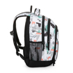 Obrázok z Bagmaster SUPERNOVA 21 A študentský batoh - svetlý biely 34 l