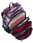 Obrázok z Bagmaster ENERGY 18 A študentský batoh - ružovo-biely ružový 34 l